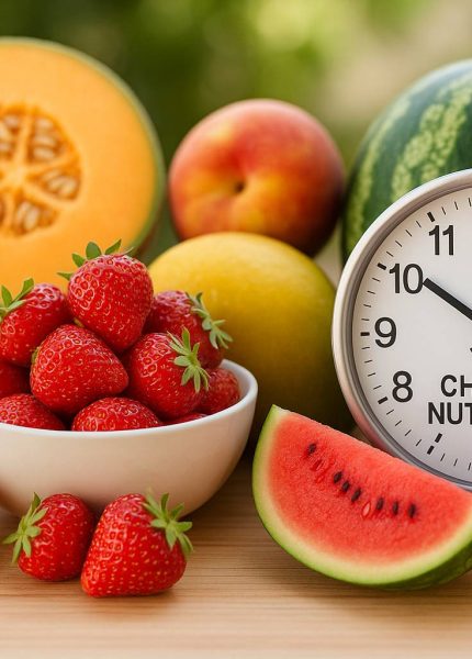 Les meilleurs fruits d'éta alliés de la chrnonutrition